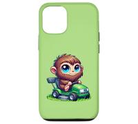 Chibi Bigfoot Tondeuse à Gazon pour Jardinage Coque pour iPhone 12/12 Pro
