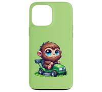 Chibi Bigfoot Tondeuse à Gazon pour Jardinage Coque pour iPhone 13 Pro Max