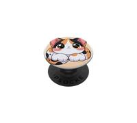 Chibi Cat Sparkle Eyes pour Les Fans d'anime, Les lecteurs de Manga PopSockets PopGrip Adhésif