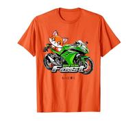 Chibi Fuchs Aime la Moto et Veut Aller Plus Vite T-Shirt