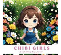 Chibi Girls Livre De Coloriage Manga Japonais: Livre de Coloriage Kawaii De Filles Chibi Pour Enfants et Adultes - 47 illustrations