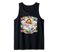 Chibi God - Satan Est Occupé, Puis-Je Vous Aider - Humour Débardeur