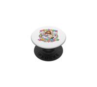 Chibi God - Satan Est Occupé, Puis-Je Vous Aider - Humour PopSockets PopGrip Adhésif