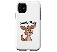 Chibi Kangourou Mascotte Bien sûr, OK Coque pour iPhone 11