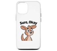 Chibi Kangourou Mascotte Bien sûr, OK Coque pour iPhone 12/12 Pro