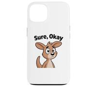 Chibi Kangourou Mascotte Bien sûr, OK Coque pour iPhone 13