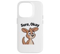 Chibi Kangourou Mascotte Bien sûr, OK Coque pour iPhone 14 Pro