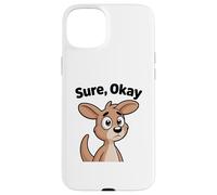 Chibi Kangourou Mascotte Bien sûr, OK Coque pour iPhone 15 Plus