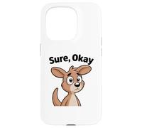 Chibi Kangourou Mascotte Bien sûr, OK Coque pour iPhone 15 Pro