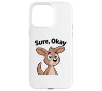 Chibi Kangourou Mascotte Bien sûr, OK Coque pour iPhone 15 Pro Max