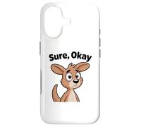 Chibi Kangourou Mascotte Bien sûr, OK Coque pour iPhone 17