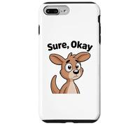 Chibi Kangourou Mascotte Bien sûr, OK Coque pour iPhone 7 Plus/8 Plus