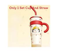 (Chibi Maruko chan)Sanrio Melody Tasse à Aspirateur en Acier Inoxydable Imprimée Extérieur Tasse Isolée Eau