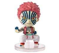 Chibi Masters Bandai Akaza Demon Slayer Figure | Figurine Akaza Anime de 8 cm de Demon Slayer Anime et Manga | Les Figurines de l'anime à Collectionner Font d'excellents Cadeaux d'anime |