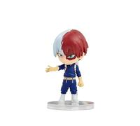 Chibi Masters My Hero Academia Shoto Todoroki Toy | Figurine de Dessin animé Shoto Todoroki de 8 cm de Haut en Pose d'action | Figurine de Collection My Hero Academia Shoto | Marchandise My Hero