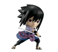Chibi Masters VE63387 Figurine Bandaï Shippuden de l'anime Sasuke Uchiha Kawaii Naruto 8 cm, Plusieurs Couleurs