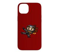 Chibi Ninja 8 Bits Coque pour iPhone 14 Plus