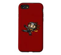 Chibi Ninja 8 Bits Coque pour iPhone SE (2020) / 7/8