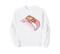 Chibi Ours Sombre Naughty Grizzly & Pity in Bed Anime Sweatshirt