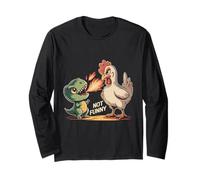 Chibi Trex Dinosaure Tyrannosaure Mignon Poulet Dinosaure Manche Longue