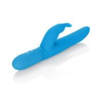 Chic 10-Function Silicone Bondissant Lapin - Bleu
