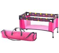 Chic 2000 Bayer Lit de Voyage pour poupée Rose