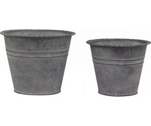 Chic Antique Cache-Pots | Lot de 2 - 1 kit