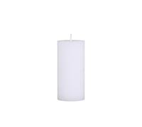 Chic Antique Macon - Bougie pilier rustique - Différentes couleurs et tailles - 100 % paraffine - Longue durée de combustion - Blanc - 15 x 7 cm