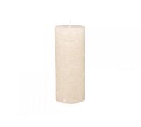 Chic Antique Macon - Bougie pilier rustique - Différentes couleurs et tailles - 100 % paraffine - Longue durée de combustion - Nude - 25 x 10 cm