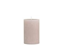 Chic Antique Macon - Bougie pilier rustique - Différentes couleurs et tailles - 100 % paraffine - Longue durée de combustion - Rose - 15 x 10 cm