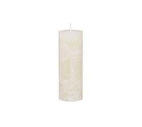 Chic Antique Macon - Bougie pilier rustique - Différentes couleurs et tailles - 100 % paraffine - Longue durée de combustion - Crème - 20 x 7 cm