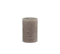 Chic Antique Macon - Bougie pilier rustique - Différentes couleurs et tailles - 100 % paraffine - Longue durée de combustion - Lin - 15 x 10 cm