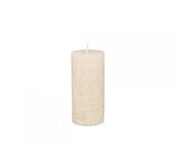 Chic Antique Macon - Bougie pilier rustique - Différentes couleurs et tailles - 100 % paraffine - Longue durée de combustion - Nude - 15 x 7 cm