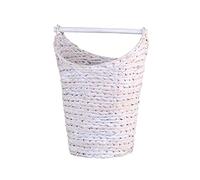 Chic Antique Panier en rotin avec porte-papier toilette