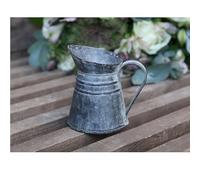 Chic Antique Pichet Vase Arrosoir Métal Zinc Nostalgie Français Style maison de campagne