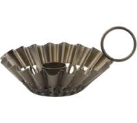 Chic Antique Porte-Bougie Ajouré pour Mini-Chandelles - 1 pcs