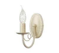 Chic Applique Gotica 5 En Crème Forme De Bougie Lampe Chambre À Coucher