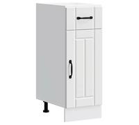 CHIC Armoire de placard pour cuisine - Armoire de cuisine Lucca blanc ,Bois d'ingénierie - Montage facile@SARA341795