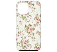 Chic Floral Heirloom Pastel Pink Cottagecore Roses Romantic Coque pour iPhone 12 Pro Max