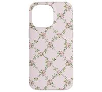 Chic Floral Heirloom Pastel Pink Cottagecore Roses Romantic Coque pour iPhone 14 Pro Max