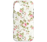 Chic Floral Heirloom Pastel Pink Cottagecore Roses Romantic Coque pour iPhone 16