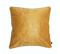 Chic Home Housse en Velours Oh My Chic 45x45 Moutarde