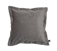 Chic Home Paolo Velvet Taie d'oreiller 45x45 cm Gris