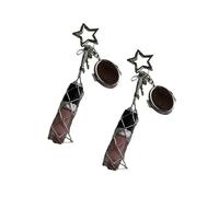 Chic Lip Gloss Holder with Mirror, Lipstick Holder Stainless, Small Bling Crystal Lipsticks Storage Bag Key Chain for Purse, Keychain Lipgloss (Starts(2pcs))