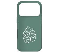 Chic Monstera Leaf Plante Tropicale Coque pour iPhone 17 Pro