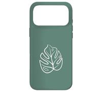 Chic Monstera Leaf Plante Tropicale Coque pour iPhone 17 Pro Max