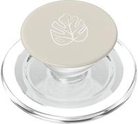 Chic Monstera Leaf Plante Tropicale PopSockets PopGrip pour MagSafe