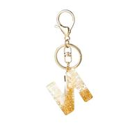 Chic Tassel Keychain Foil Resin Bag Pendant Ma Ébauches Hommes Porte-clés Porte-clés Pour Clés (WH13, One Size)