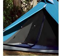 CHIC Tente Suspendue Tipi 1 Personne Bleu 235 x 96 x 119 cm en polyester et polyéthylène avec entrée zippée pour Jardin_1412