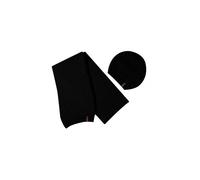 Chica Chic Bonnet et Echarpe Femme Gris,Noir